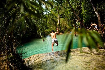 Picture of LUANG PRABANG – ELEPHANT RIDING – KUANG SI WATERFALL