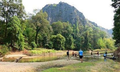 Picture of Cau Treo (Vietnam) - Arrival at Khammouan/ Laksao border - Nahin