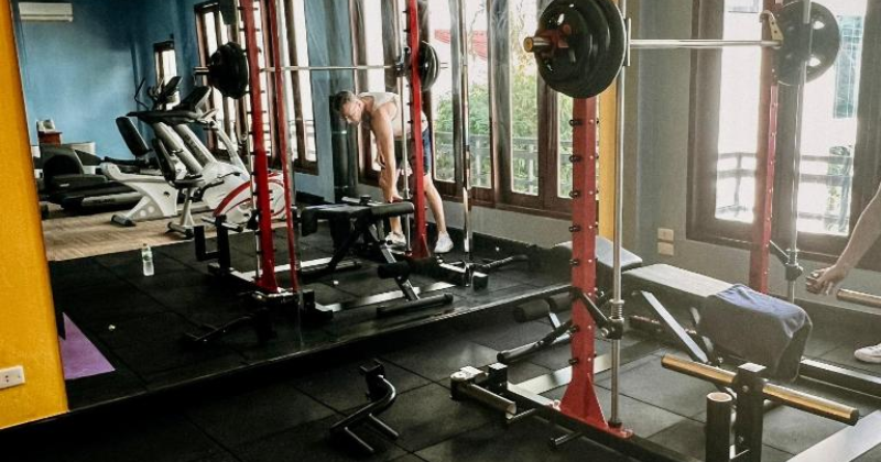 Fitness center Le Charme Vientiane Hotel