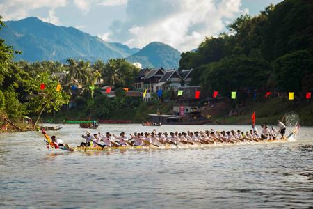 Picture for category Boun Hor Khao Pa Dab Dinh (Rice Growing) & Boat Racing Festival in Luang Prabang 2025