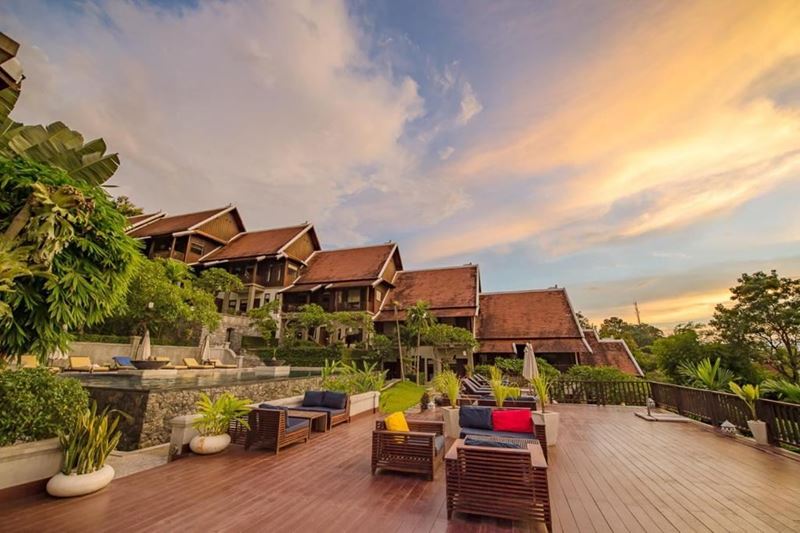 Sunset Picture of Hotel Kiridara Luang Prabang